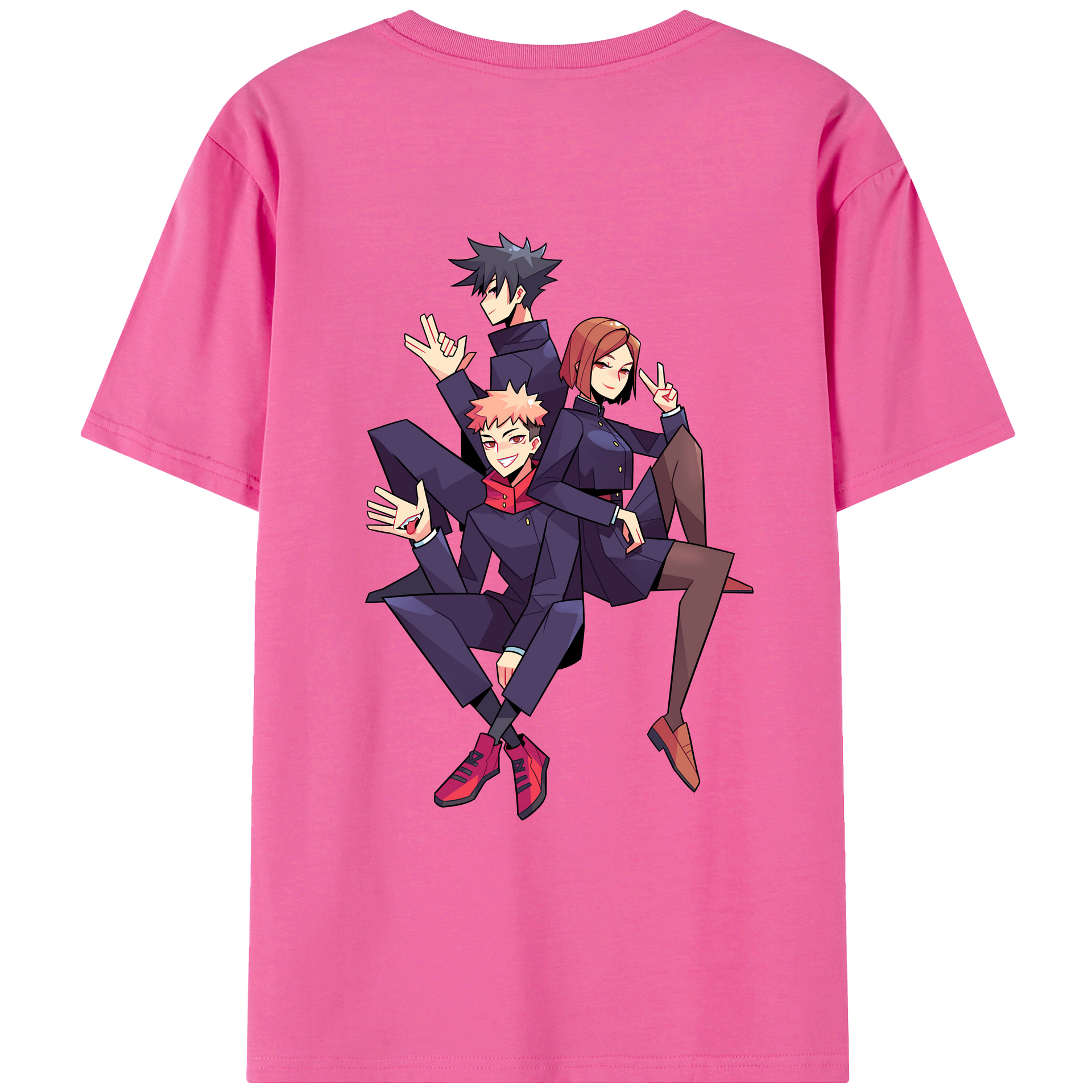 （画像用） 呪術廻戦 Jujutsu Kaisen レディース半袖Tシャツ(バックプリント)